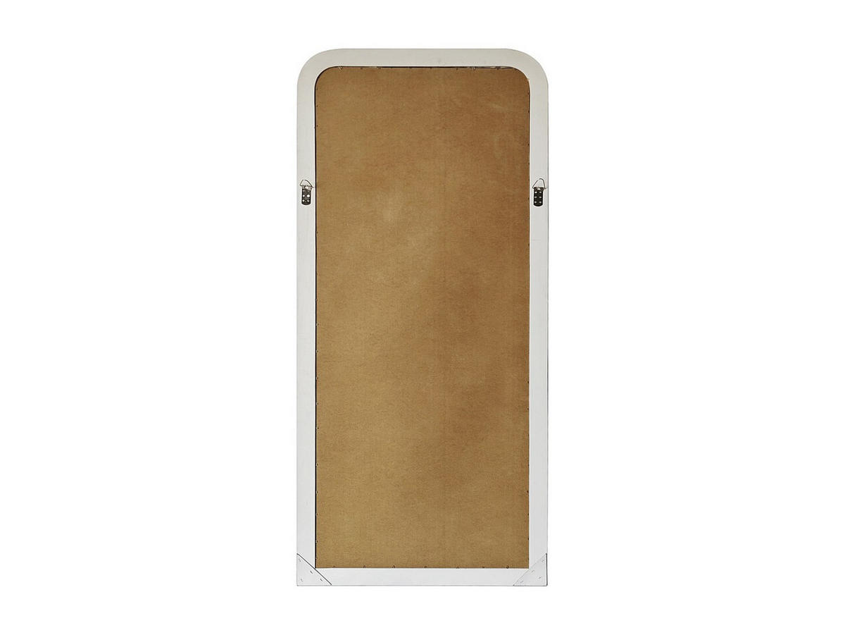 WANDSPIEGEL - 80 cm x 3 cm - holz - weiß Heloise - Weiß, Holz (80/180/3cm) - Vente-Unique
