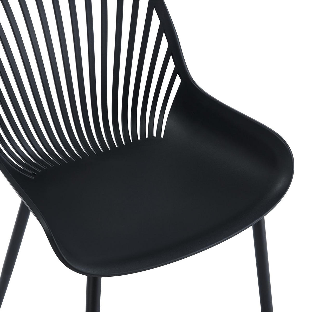 ESSGRUPPE LOIRE/VERDE 5er Set weiß - Weiß, Holzwerkstoff - IDIMEX