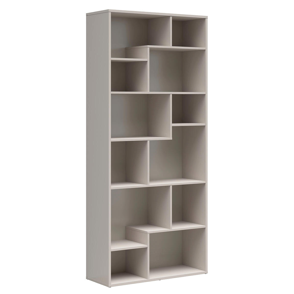 BÜCHERREGAL Edwin Kaschmir - Beige, Holzwerkstoff (87.5/197.5/33.5cm) - Petits-meubles