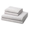 FROTTIERSET Vita 4-teilig - Hellgrau, Textil (50/100cm) - Ross