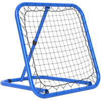 REBOUNDER für Fussball DE-10452 5-fach verstellbar, klappbar Blau - Blau, Metall (84/78cm) - ComfortXL