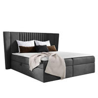 BOXBETT Spark - Anthrazit, Holz (140/200cm) - MIRJAN24