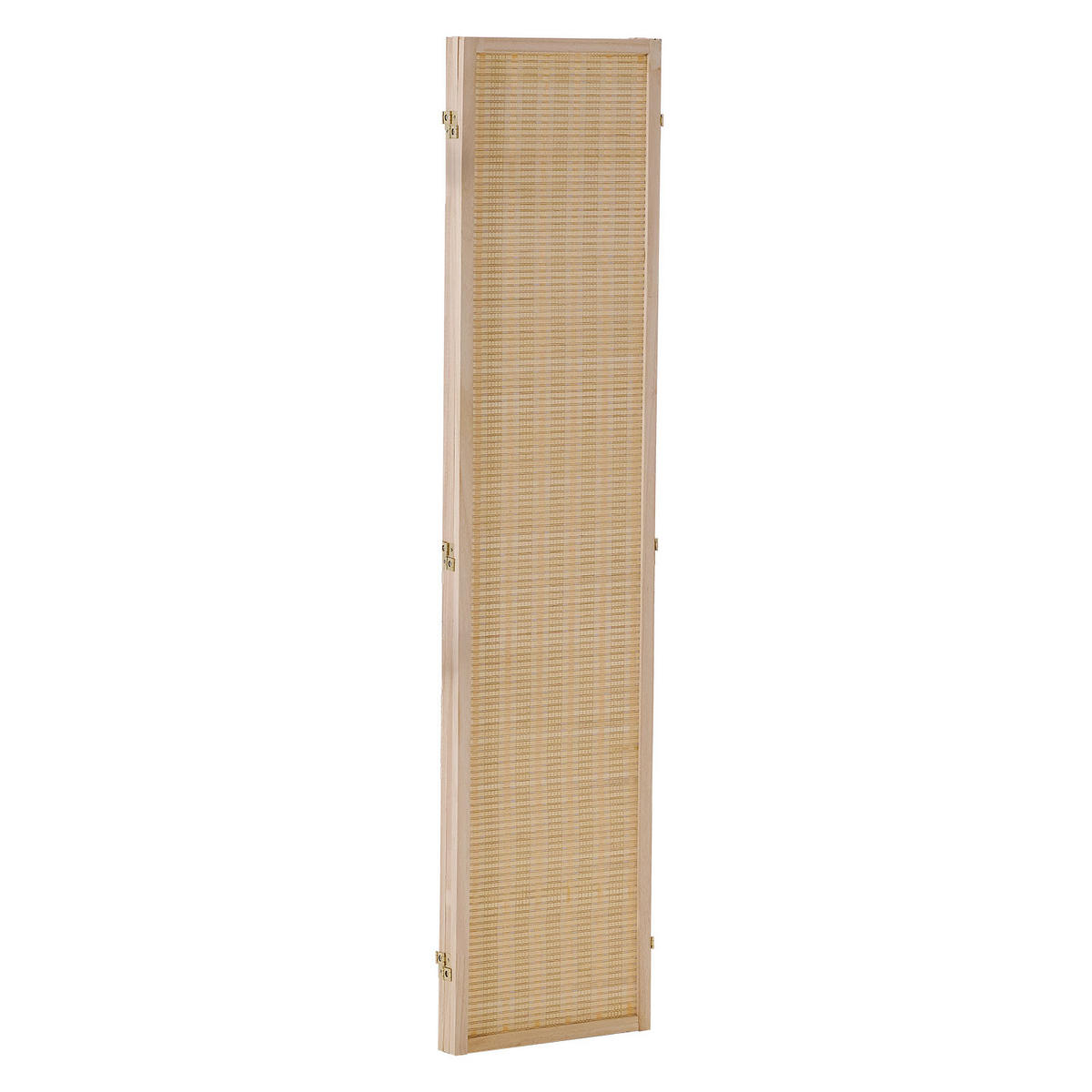 PARAVENT 120/170 cm Natur Holz Bambus - Braun, Naturmaterialien/Holz (120/170/2cm) - Homestyle4u