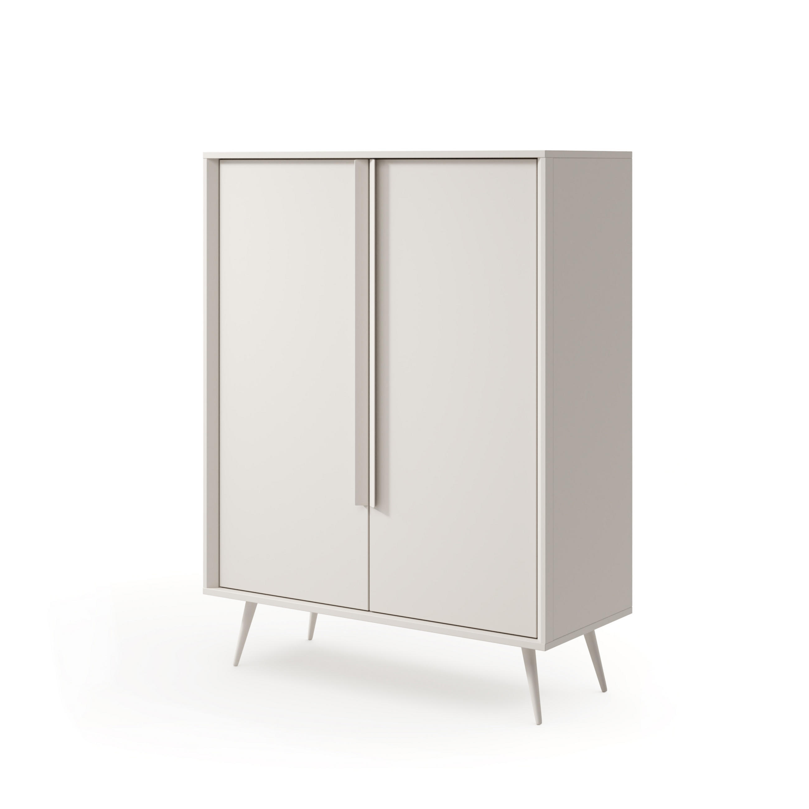 KOMMODE: Kaschmir, 96,7 x 125,6 x 40 cm - Kaschmir, Holzwerkstoff (96.7/125.6/40cm) - 3XE LIVING