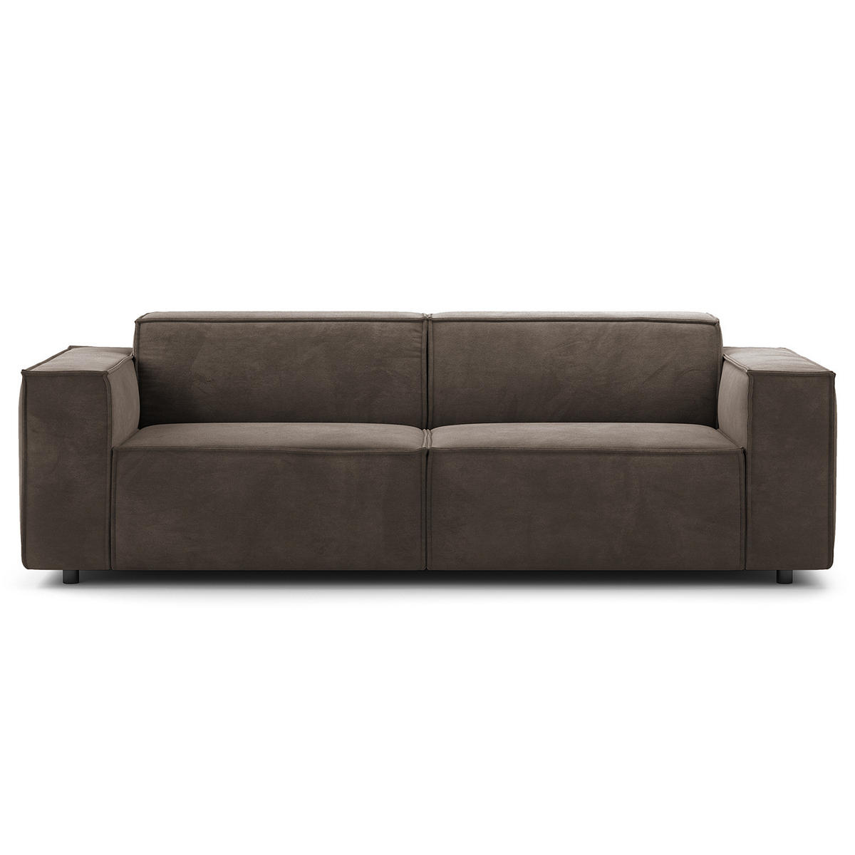 2,5-SITZER SOFA - Taupe, Textil (223/70/96cm) - home24