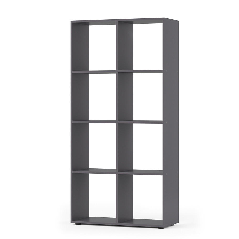 RAUMTEILER Scutum Grau 143 x 72 cm - Grau, Holzwerkstoff (143/72/29cm) - Vicco