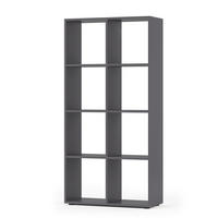 RAUMTEILER Scutum Grau 143 x 72 cm - Grau, Holzwerkstoff (143/72/29cm) - Vicco
