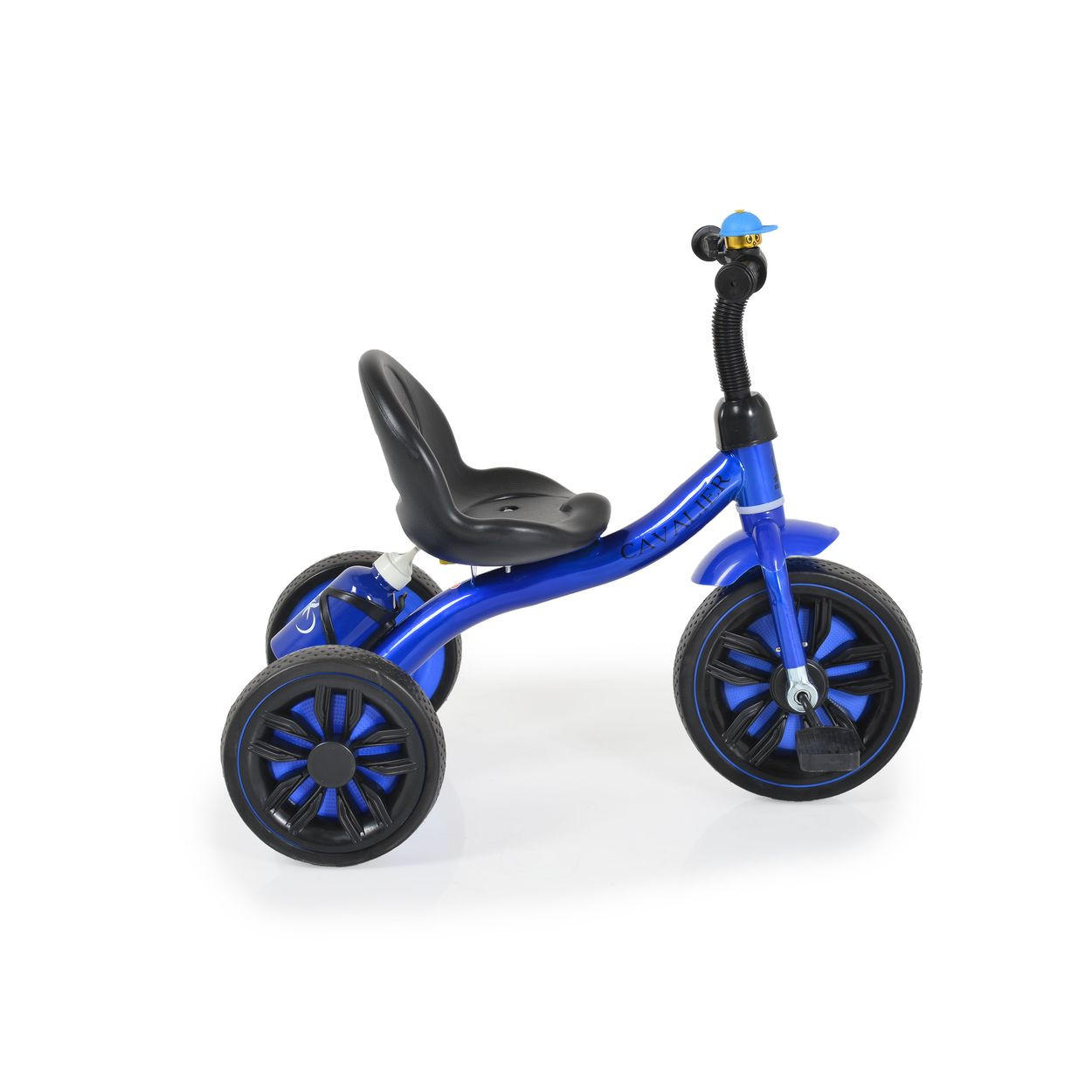 DREIRAD Cavalier Lux blau Flaschenhalterung mit Trinkflasche EVA-Reifen - Blau, Metall (72/46/62cm)