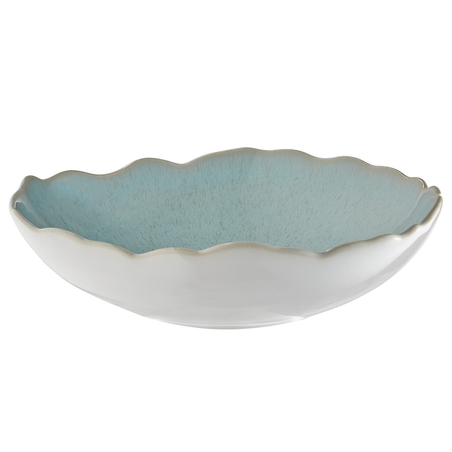 SCHALE Gaia - Hellblau, Keramik (22/22/5cm) - Butlers