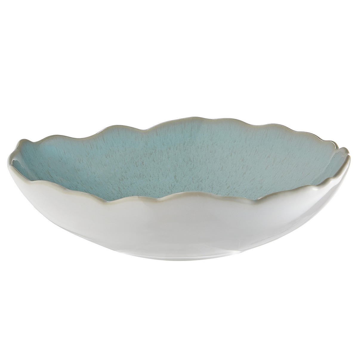 SCHALE Gaia - Hellblau, Keramik (22/22/5cm) - Butlers