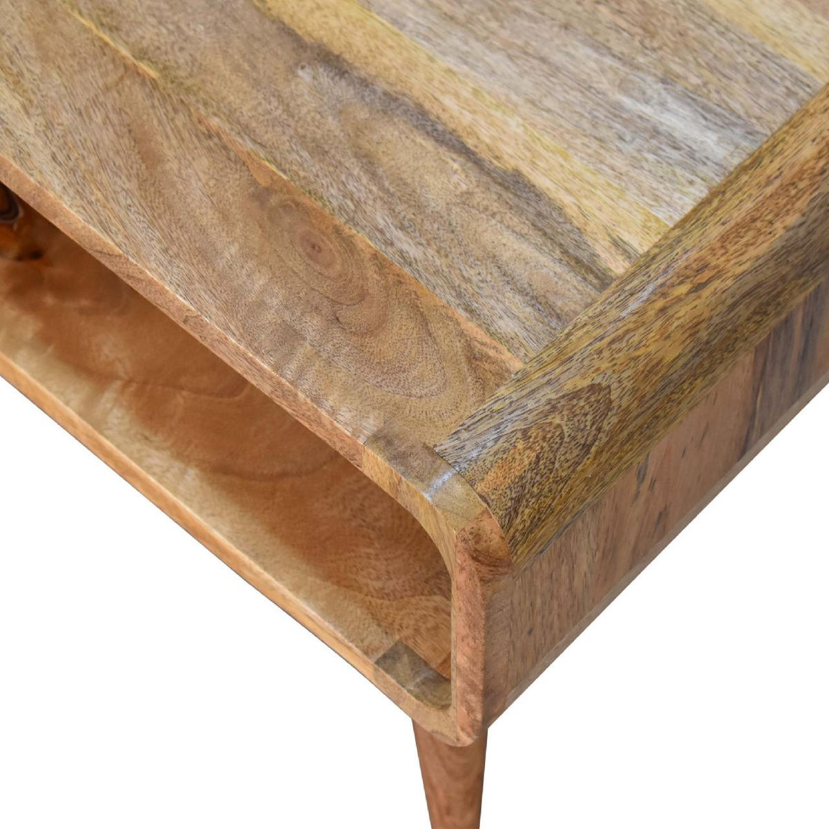 TV-ELEMENT für TVs bis zu 24" - Messingfarben/Braun, Holz/Metall (65/35/45cm) - Artisan Furniture