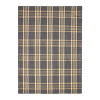 HANDWEBTEPPICH Douglas kariert 150/240 cm - Grau, Textil (150/240cm) - Homescapes