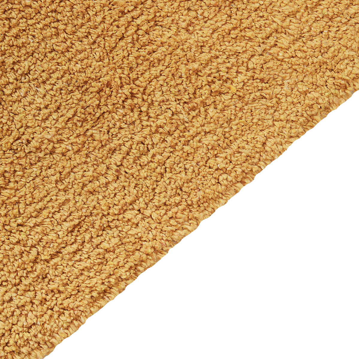 KURZFLOR-TEPPICH Gelb 140/200 cm Astaf - Gelb, Textil (140/200cm) - Beliani