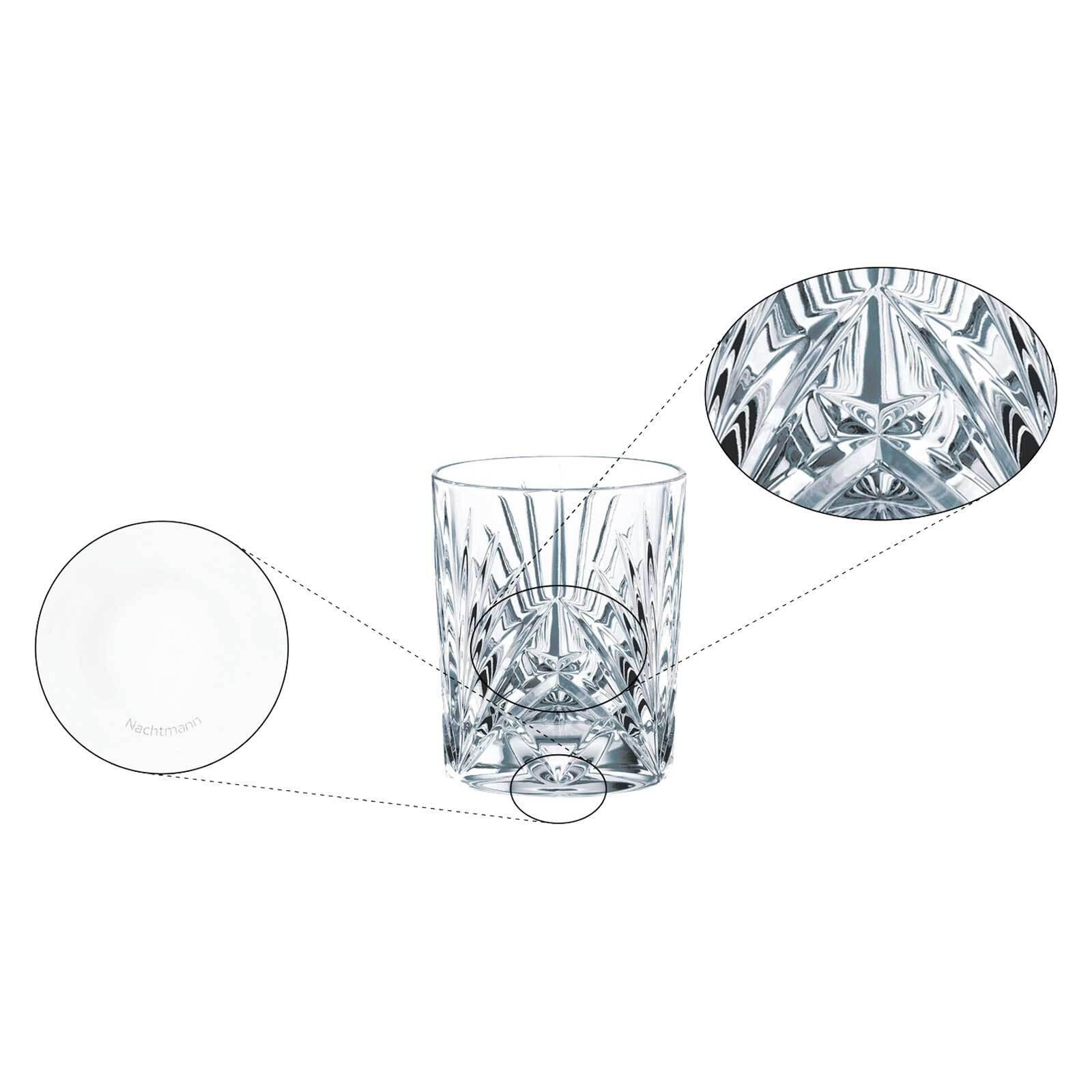BECHER Palais transparent 288 ml 8er Set - Transparent, Glas (0.288L) - Nachtmann