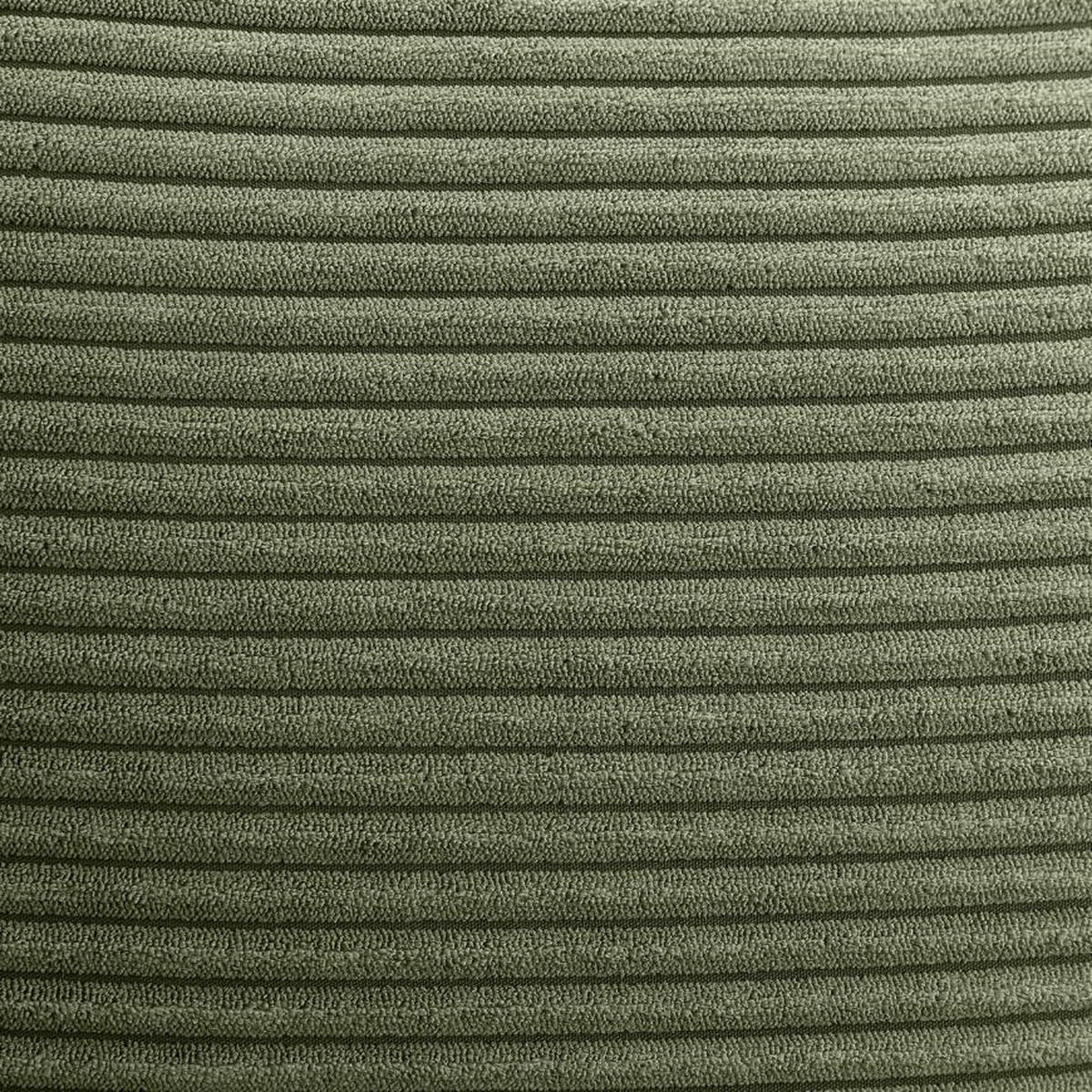 DESIGNER-SESSEL Emma aus salbeigrünem Cord - Salbeigrün/Schwarz, Holz/Holzwerkstoff (71/81/75cm) - Sicaan