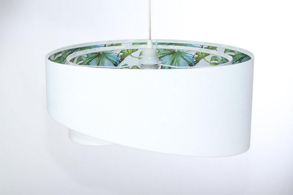 HÄNGELEUCHTE Grün 50/23 cm - Grün, Kunststoff (50/1/23cm) - ONZENO