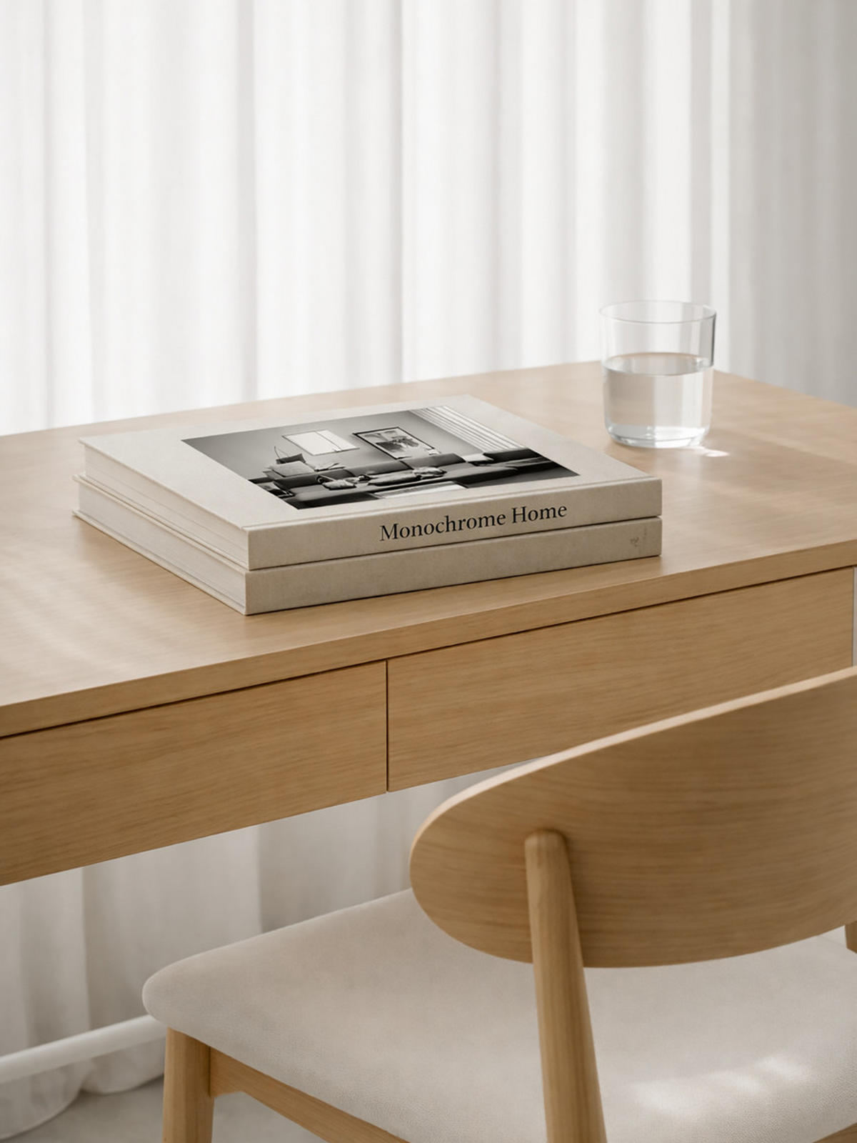 SCHREIBTISCH Dalia Natur 60 x 120 - Braun, Holzwerkstoff (120/60/78cm) - Kenay Home