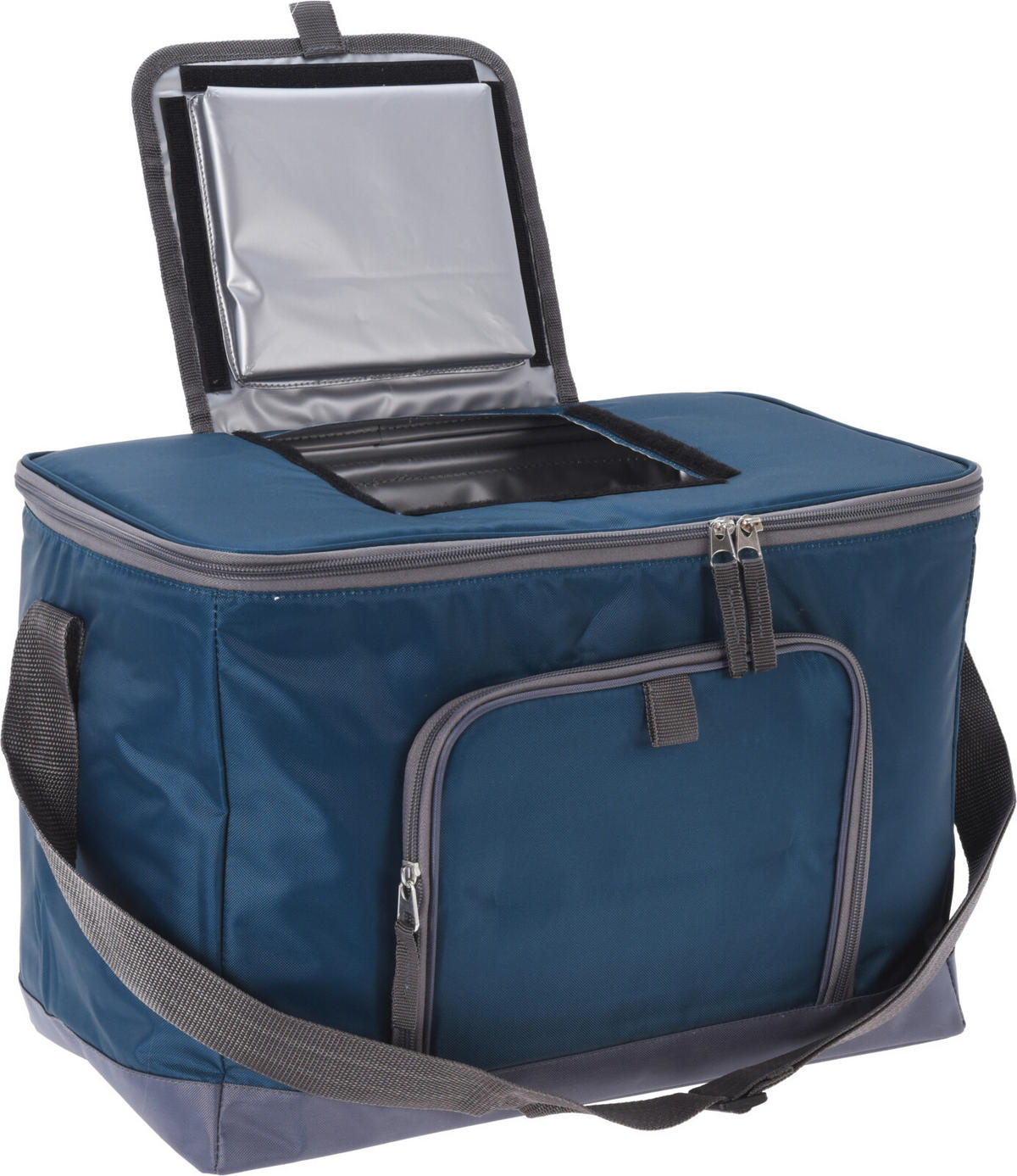KÜHLTASCHE Cooler 26 L - Dunkelblau, Textil (40/28cm)