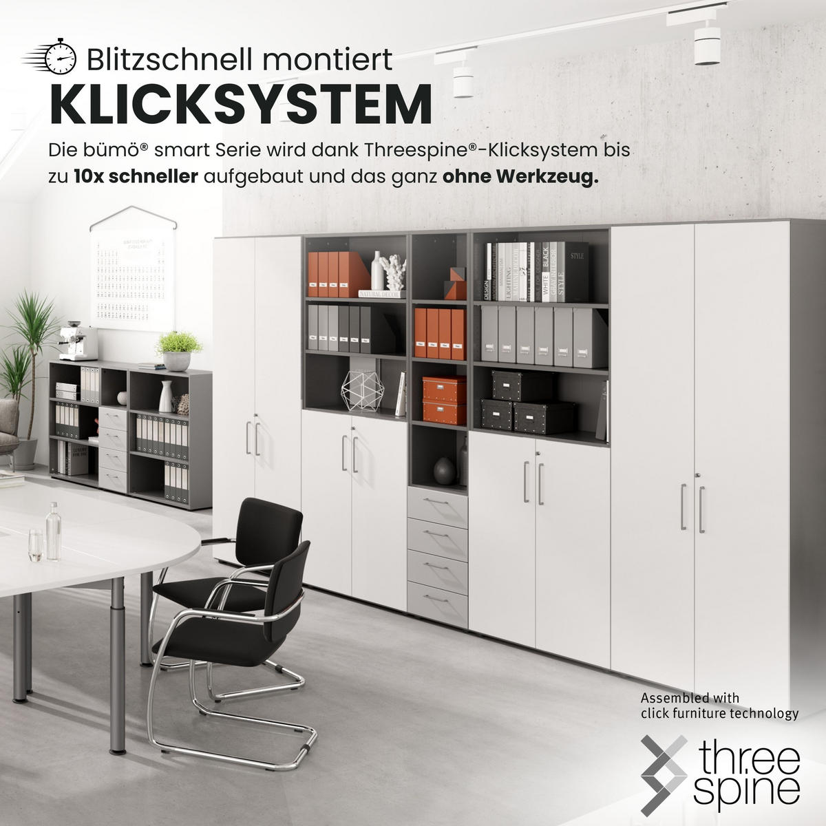SCHUBLADENSCHRANK - 4 Schübe 42/80/110 cm in Buchefarben - Buchefarben, Holzwerkstoff (80/110/42cm) - bümö