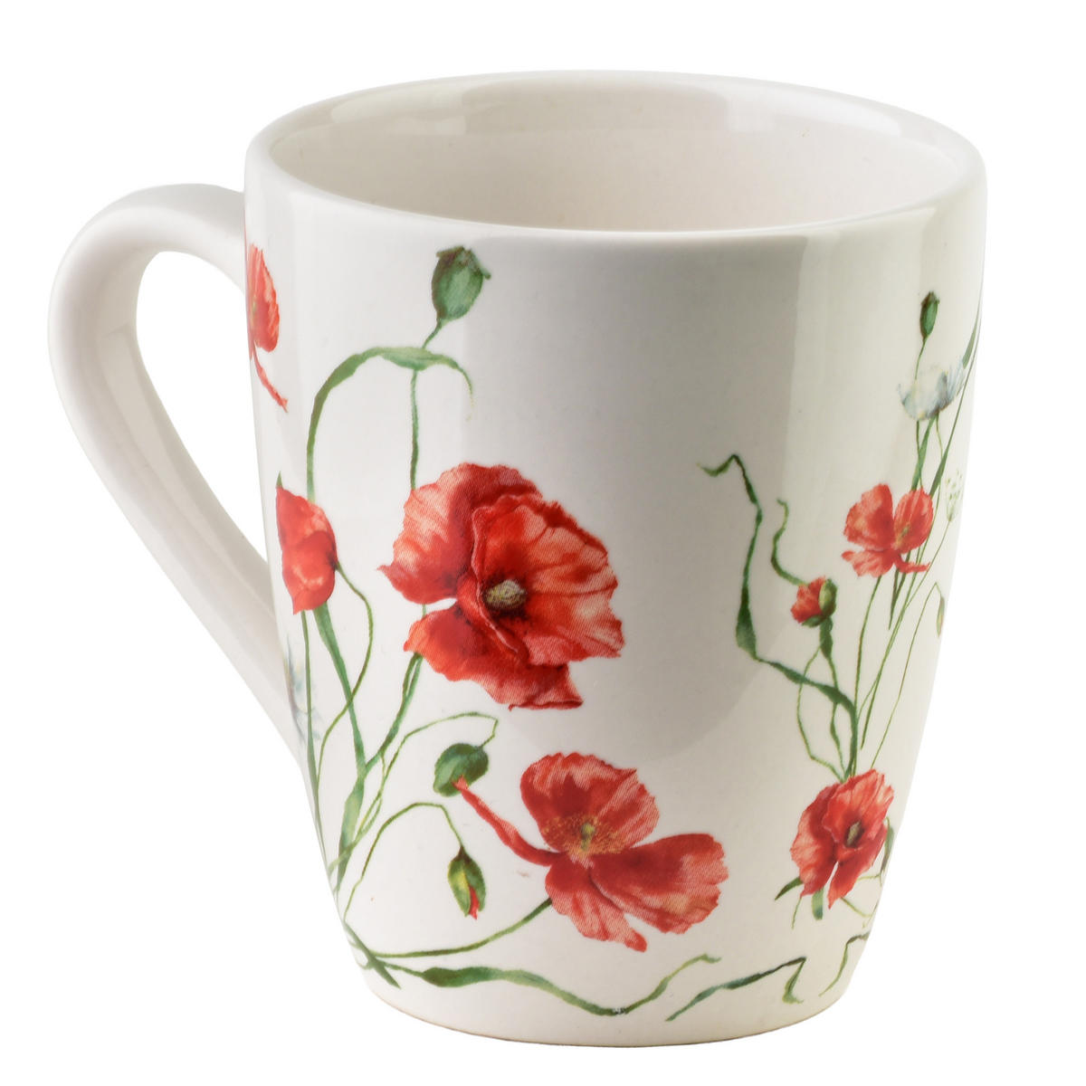 HRNEK Sonic, porcelán - červená, keramika (0.35L) - Mondex