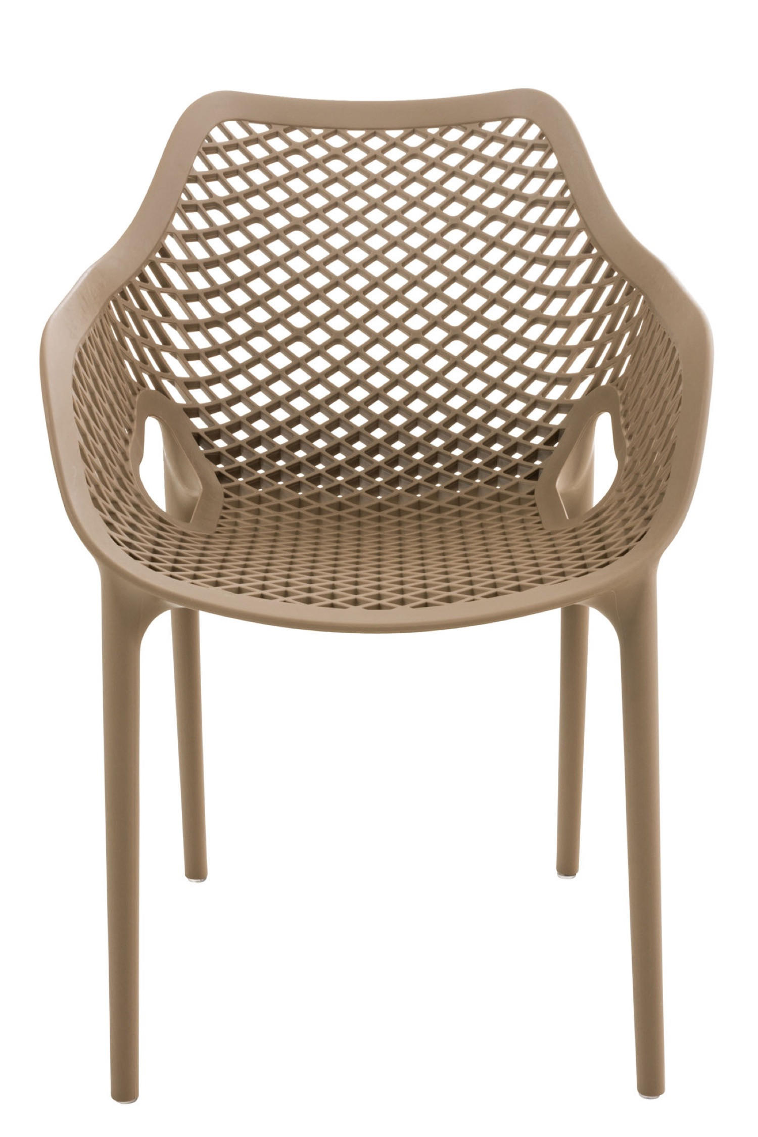 GARTENSTUHL Aero XL schlamm - Braun, Kunststoff (57/60/81cm) - TPFGarden