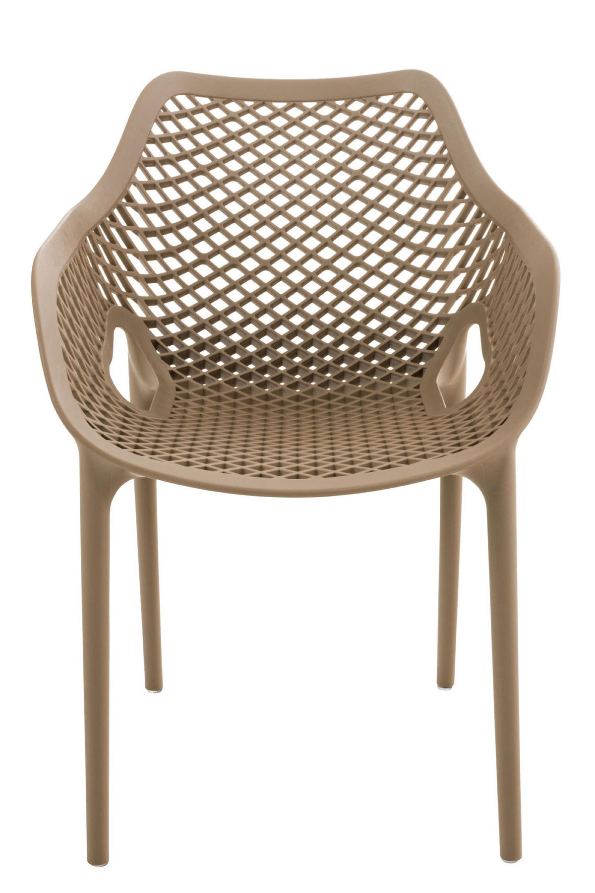 GARTENSTUHL Aero XL schlamm - Braun, Kunststoff (57/60/81cm) - TPFGarden