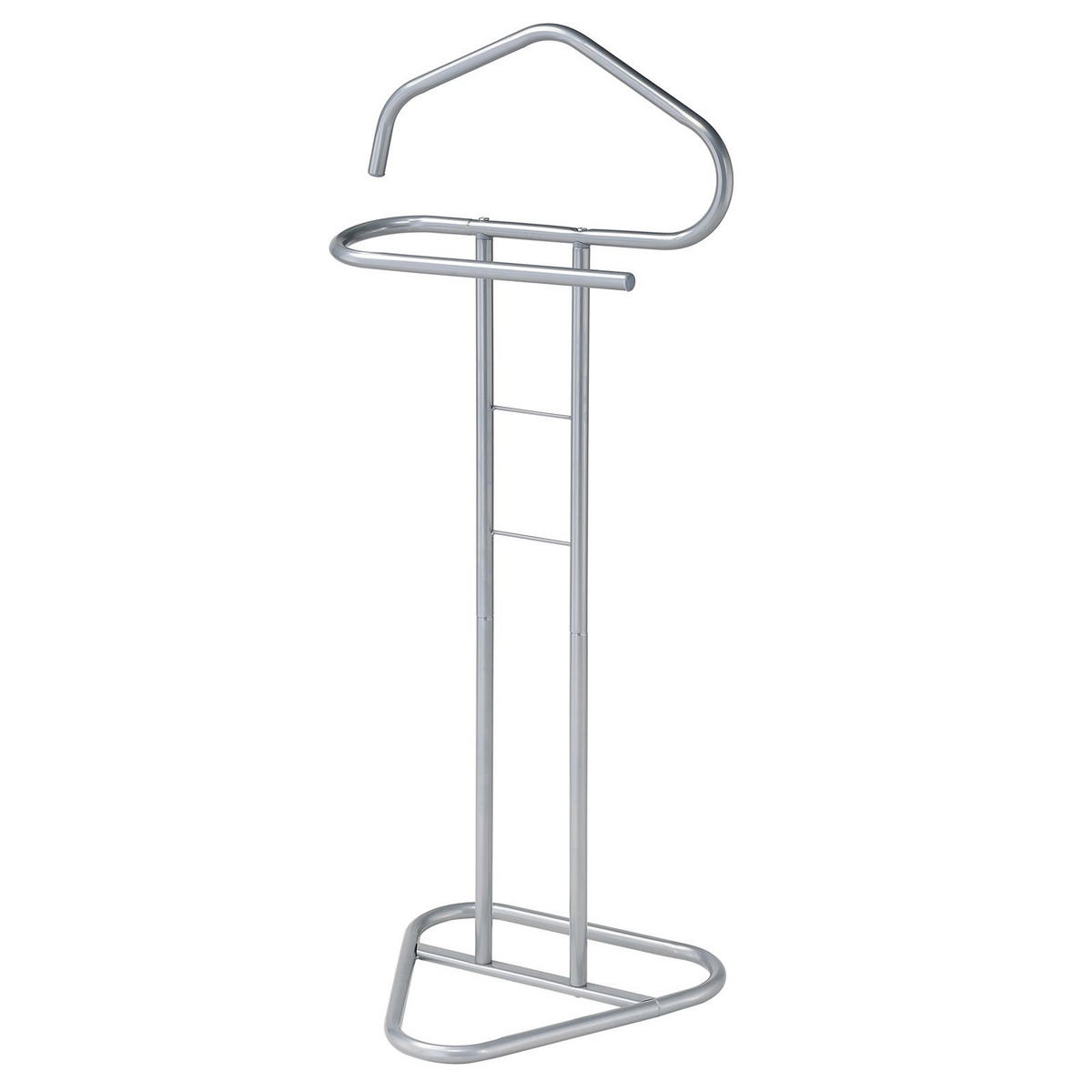 HERRENDIENER CAMILO - Hellgrau, Metall (45/107/36cm) - IDIMEX