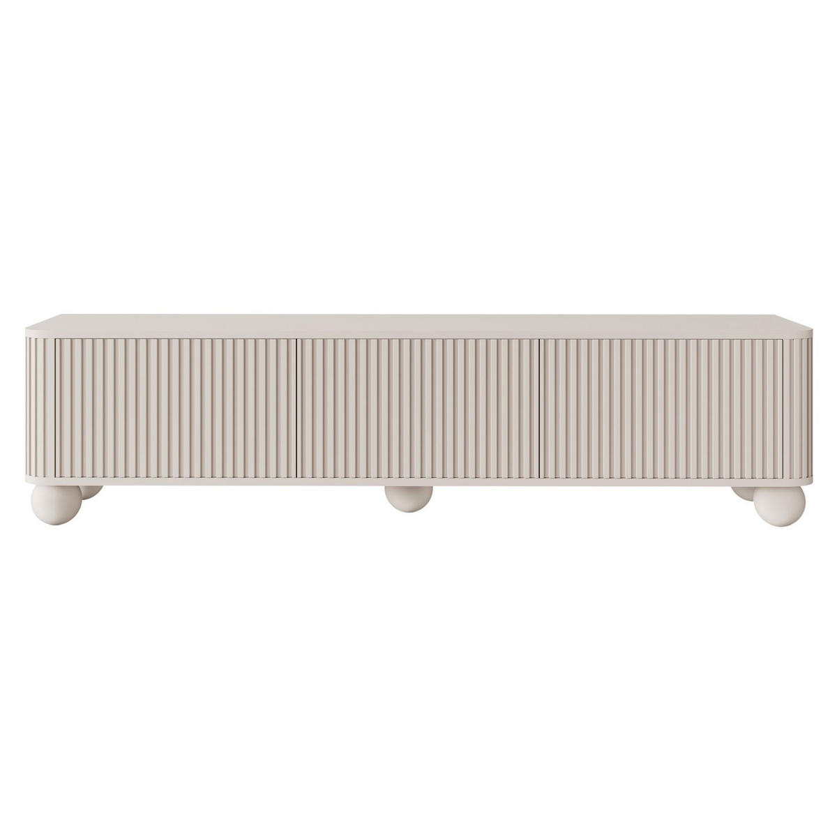 TV-SCHRANK Arvello Greige 163 cm - Taupe, Holz/Holzwerkstoff (163.2/49.2/38cm) - Selsey