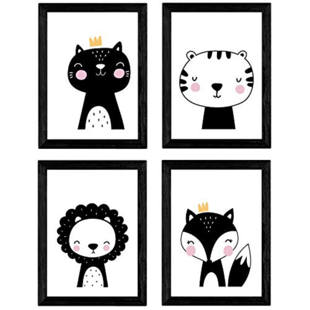Nacnic Poster Schwarz 29.7x3 cm