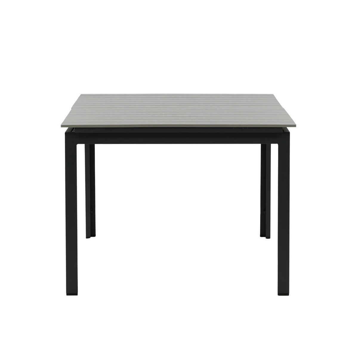 GARTENTISCH - Schwarz, Metall (160/100/75cm) - home24