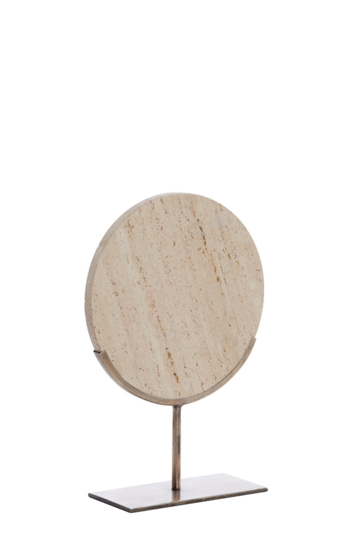 ORNAMENT Moreno Braun Ø25,5/38,5 cm - Beige, Metall (10/38.5/25.5cm) - Light & Living