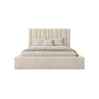 POLSTERBETT Vibo 200x200 cm, Creme - Creme, Textil (200/200cm) - Fedve