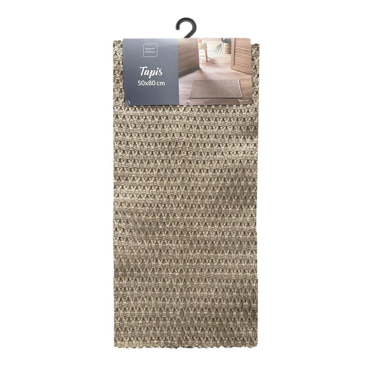 TEPPICH Alivia 50/80 cm - Sandfarben, Naturmaterialien (50/80cm) - Douceur d´intérieur