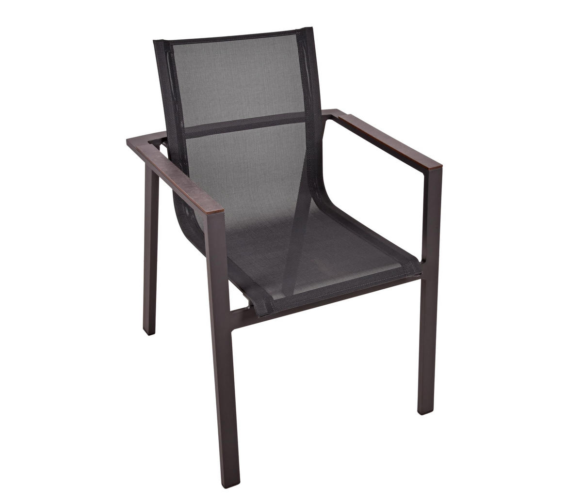 GARTEN-SITZGRUPPE Hauke 9-teilig Gartenmöbel-Set - Schwarz, Kunststoff - DELUKE