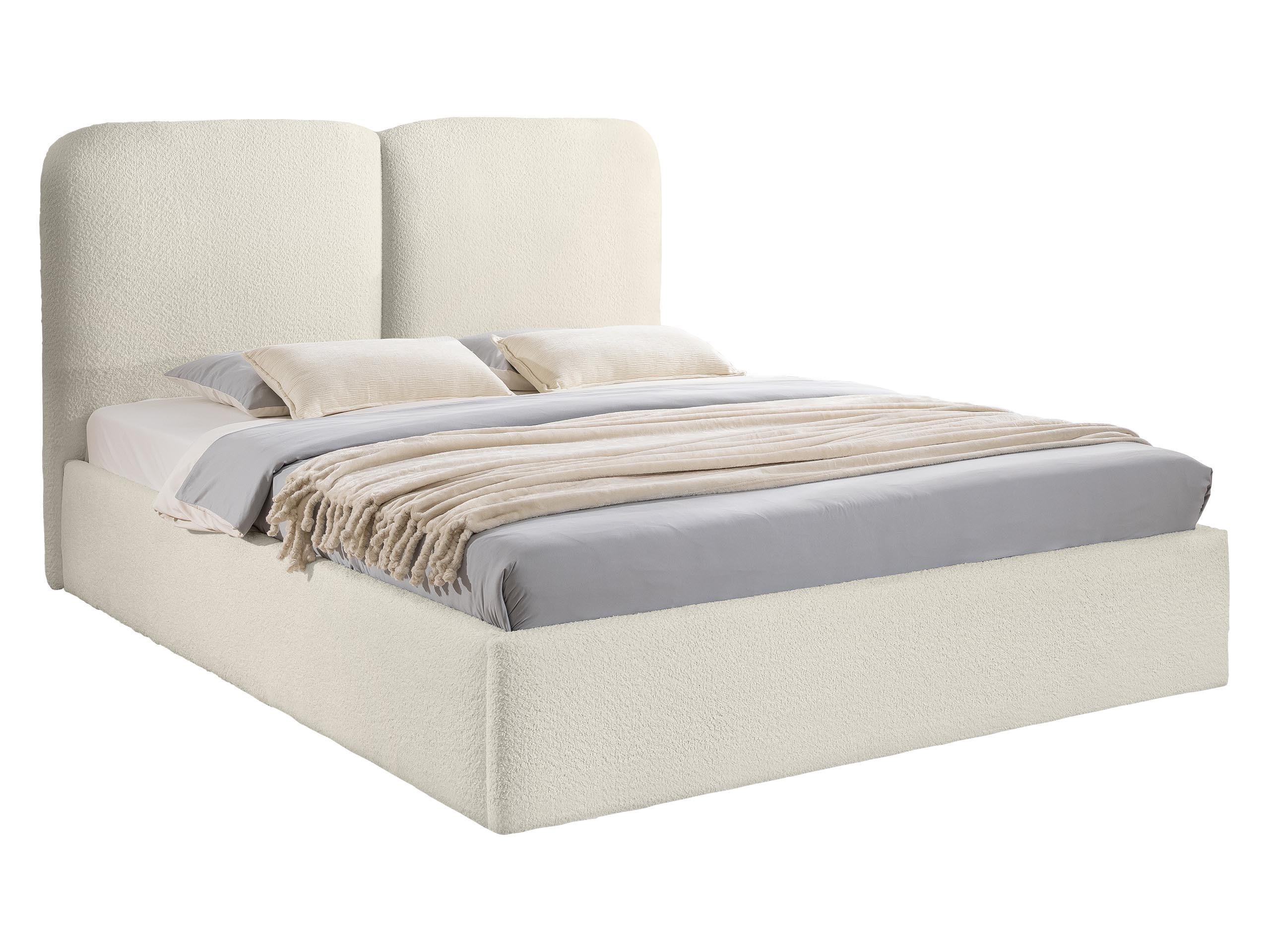 POLSTERBETT Heaven - Naturfarben, Holz/Holzwerkstoff (160/200cm) - MIRJAN24