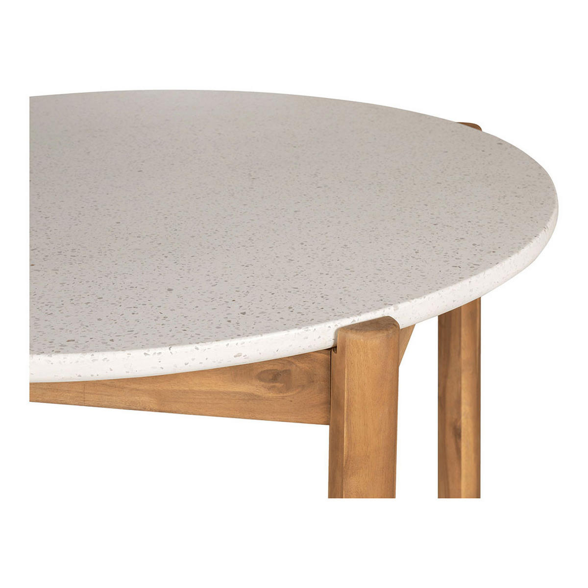 GARTENTISCH, Terracina, Natur, Metall, 120 x 120 x 76 cm - Naturfarben, Metall (120/120/76cm) - ebuy24