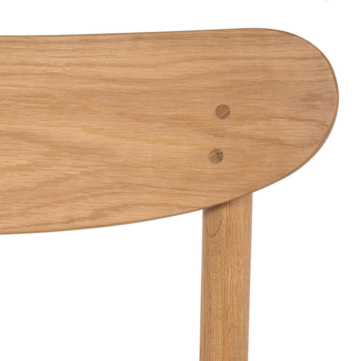 STUHL-SET 6 Stück in Rattan / Eiche Wildeiche - Braun, Holz/Papier (51/78/41cm) - Furnhouse
