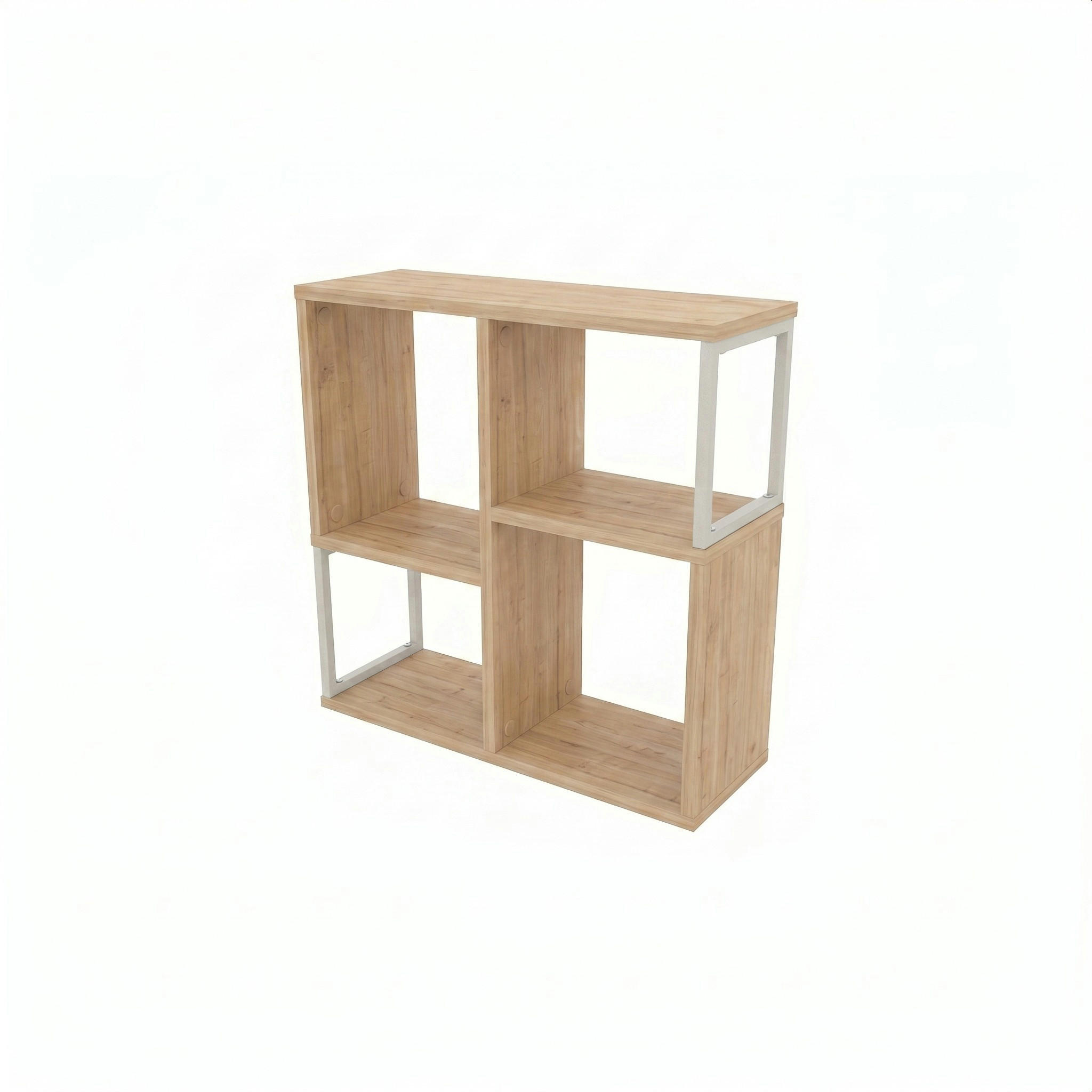 Decortie Bücherregal Eiche 62x62x22 cm