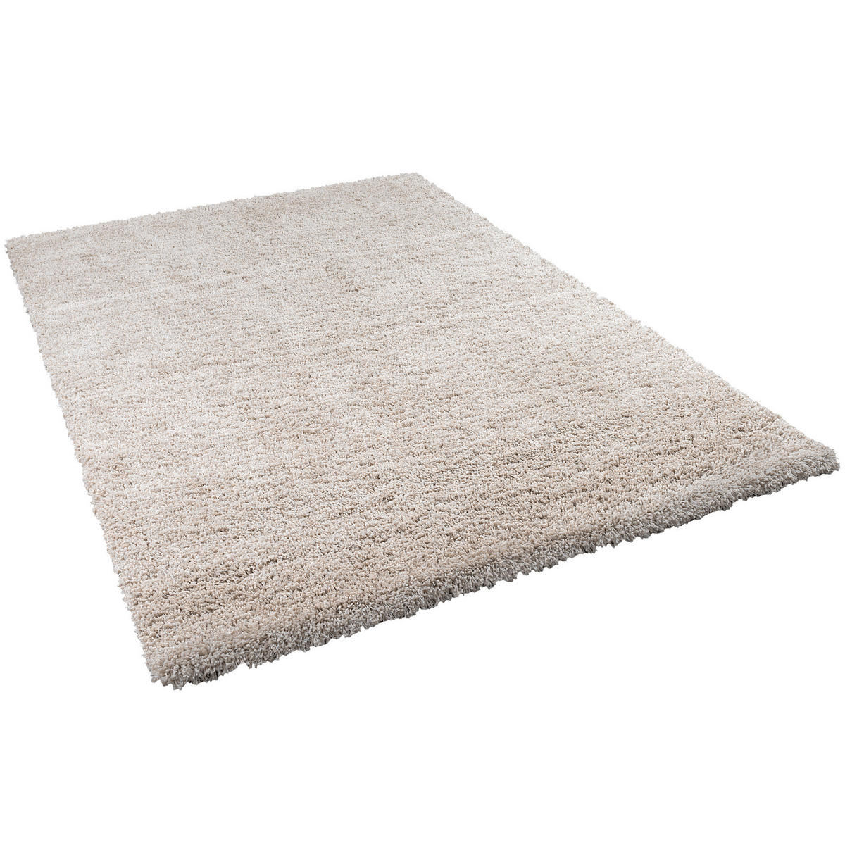 HOCHFLOR LANGFLOR SHAGGY TEPPICH LUXURY - Champagner, Textil (140/200cm) - Pergamon