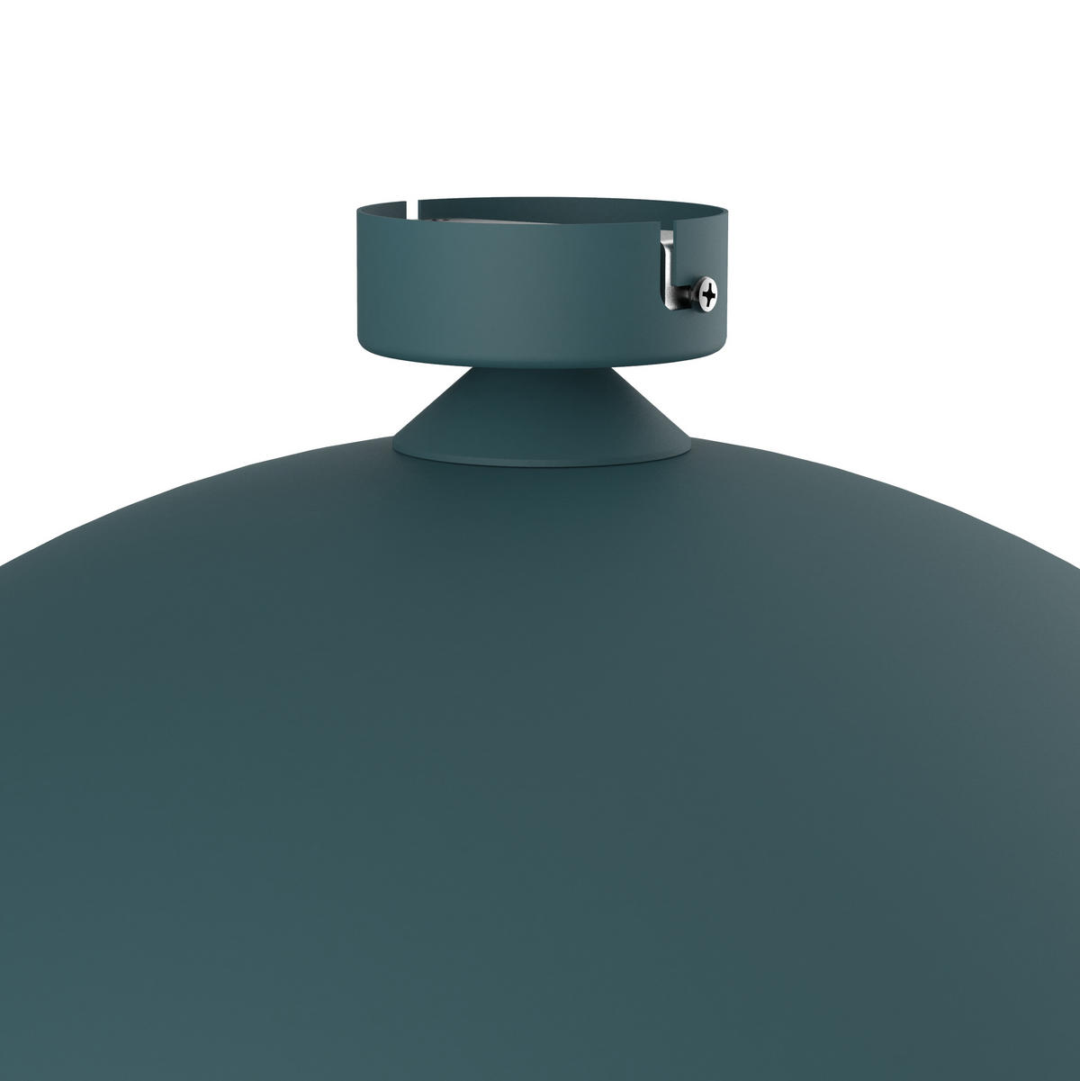 DECKENLEUCHTE - Blau, Metall (40/40/14.5cm) - Lumicom