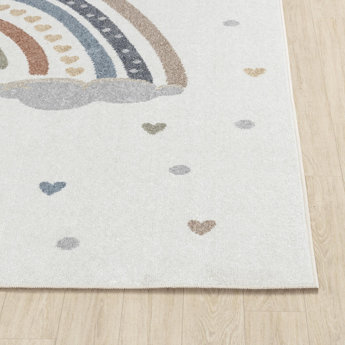 KINDERTEPPICH Raini-Bow Maschinenwaschbar 120/170 cm Mehrfarbig - Multicolor, Textil (120/170cm) - LIVABLISS