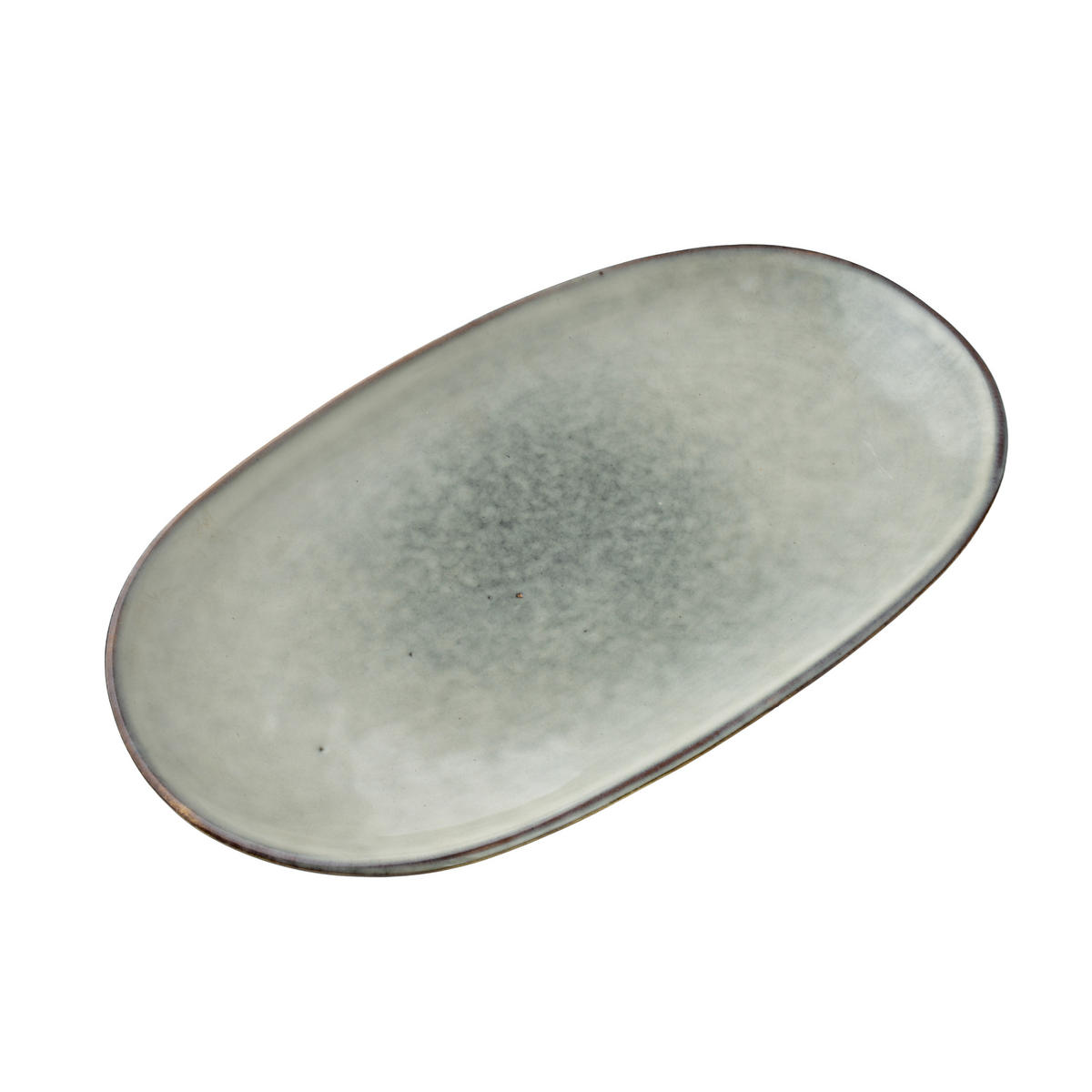 SERVIERPLATTE Basic Nature Beige 32x18x3 cm Keramik - Beige, Keramik (18/3/32cm) - Mondex