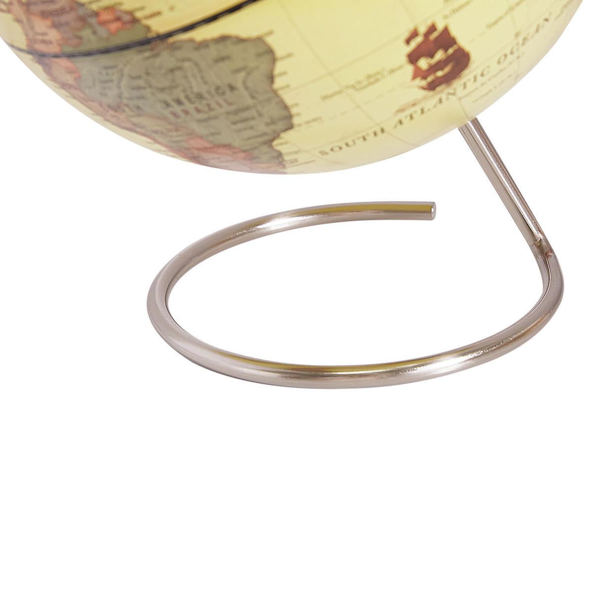 GLOBUS CARTIER Gelb Cartier - Gelb/Silberfarben, Kunststoff (25/29/25cm) - Beliani