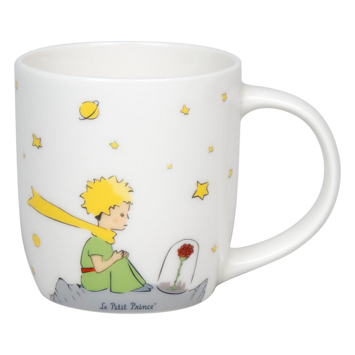 KINDERSET 3-tlg. Le Petit Prince, Teller, Tasse, Schale - Naturfarben, Keramik (19.1/19.1/2.4cm) - Könitz