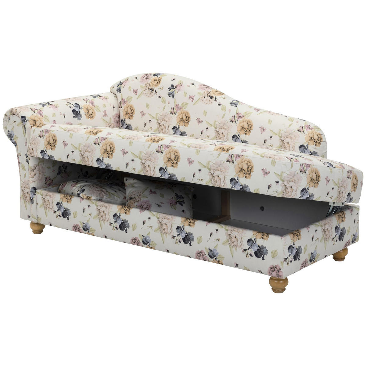 RECAMIERE Armlehne links Katrinka Flachgewebe beige - Beige, Kunststoff (188/84/92cm) - 58aufmkessel