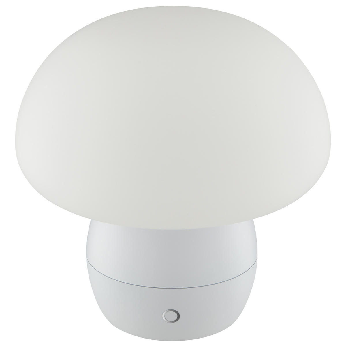 TISCHLEUCHTE Dupos Weiß 22/22/22,2 cm - Weiß, Kunststoff (22/22/22.2cm) - Brilliant