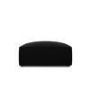 POUF Ruby aus Samt schwarz - Schwarz, Textil (93/40/93cm) - Micadoni
