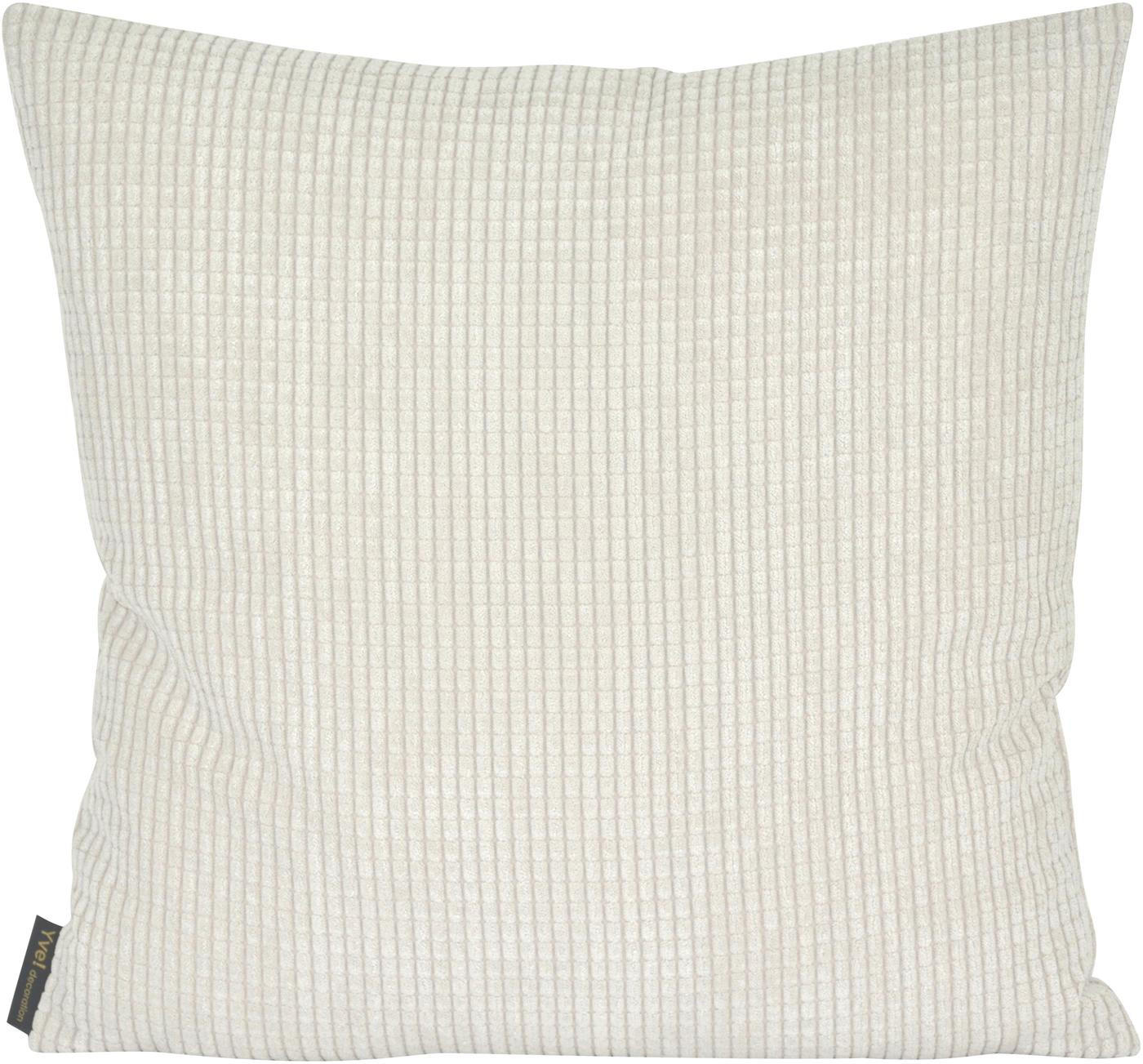 KISSENHÜLLE NEW WAVE - Beige, Textil (50/50cm) - Yve! decoration