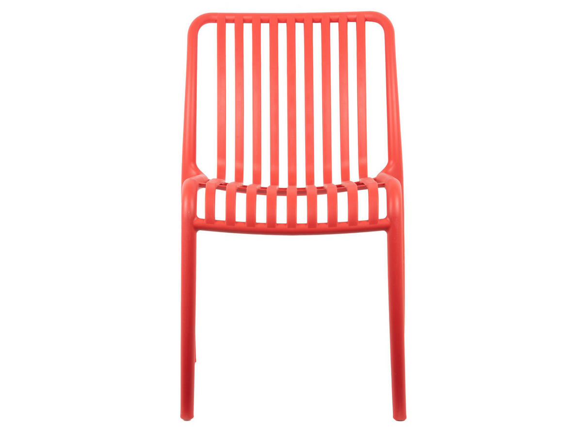 GARTENSTUHL Glee 58/42/79 cm - Rot, Kunststoff (42/79/58cm) - Leitmotiv