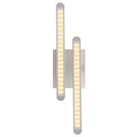 LED WANDLEUCHTE Trentino Silber Chrom - Silberfarben, Metall (10/5.5/40cm) - Globo Lighting